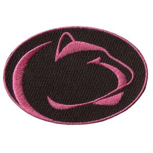 hook velcro patch Penn State Athletic Logo pink